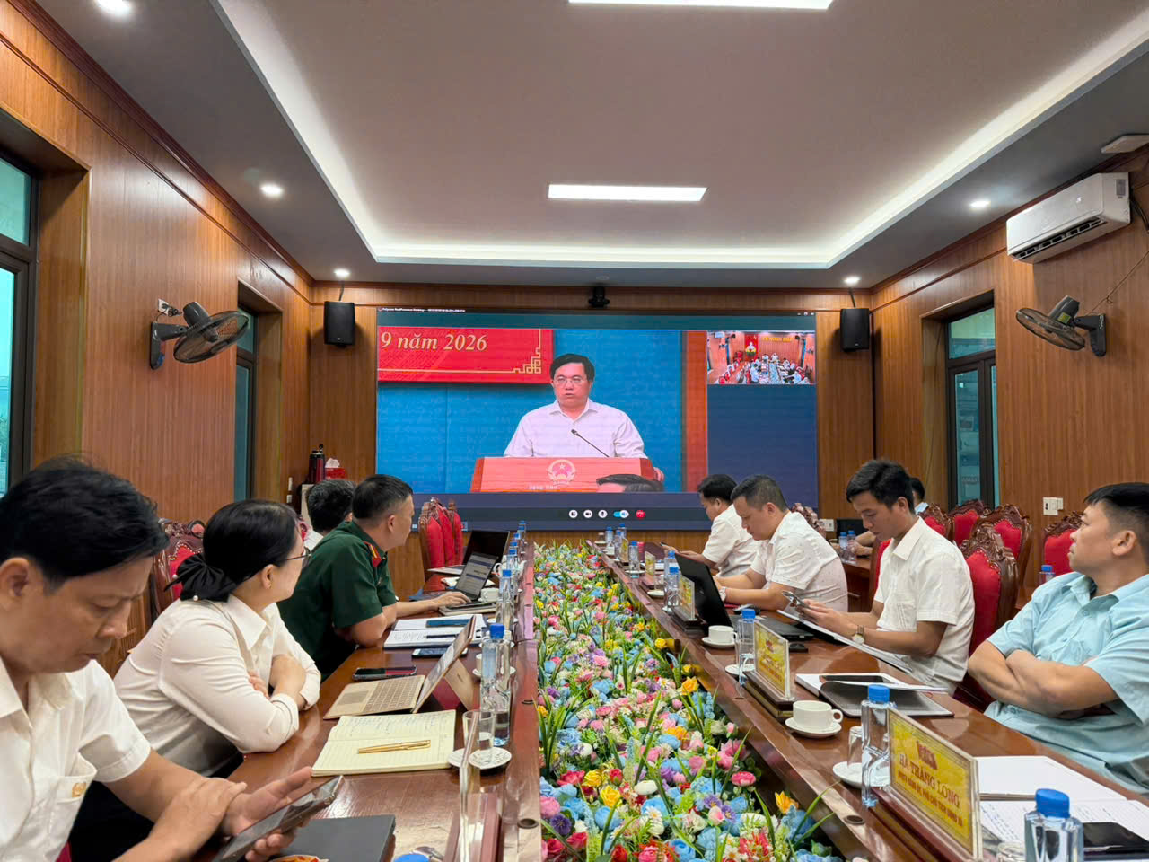 XÃ MINH HÒA THAM DỰ PHIÊN HỌP HÀNH CHÍNH THÁNG 8 CỦA UBND TỈNH PHÚ THỌ.