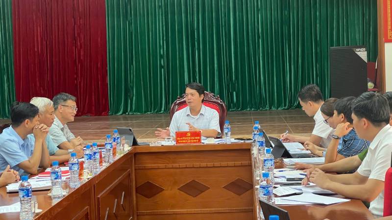 Hội nghị Ban Thường vụ Đảng ủy xã Minh Hòa