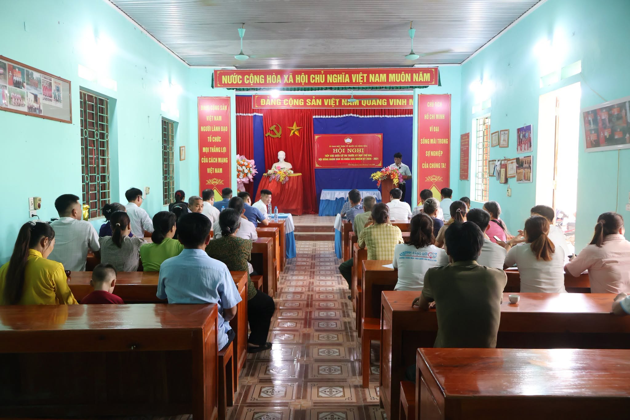 TỔ ĐẠI BIỂU SỐ 3 HĐND XÃ MINH HÒA TIẾP XÚC CỬ TRI TRƯỚC KỲ HỌP THỨ HAI HĐND XÃ KHÓA XXV, NHIỆM KỲ 2026 - 2031